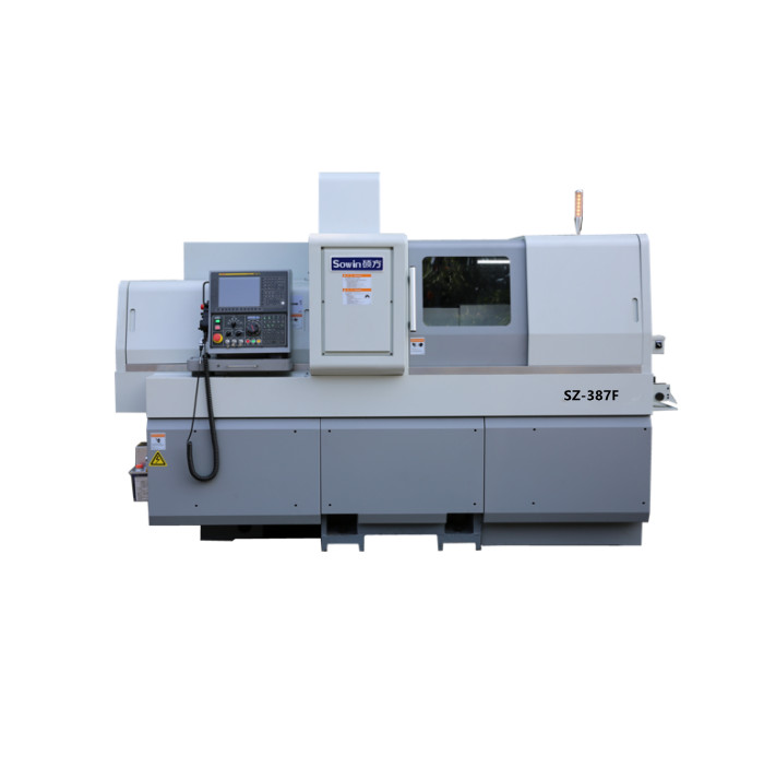 cnc swiss type automatic lathe sz-387f with b axis